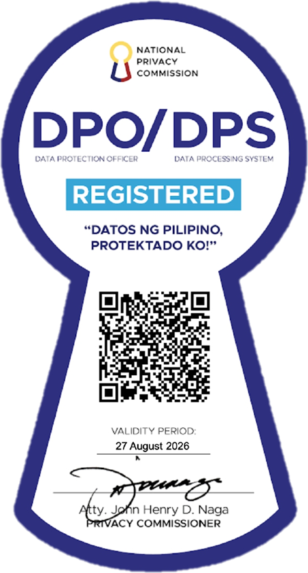 NPC Seal of Registration